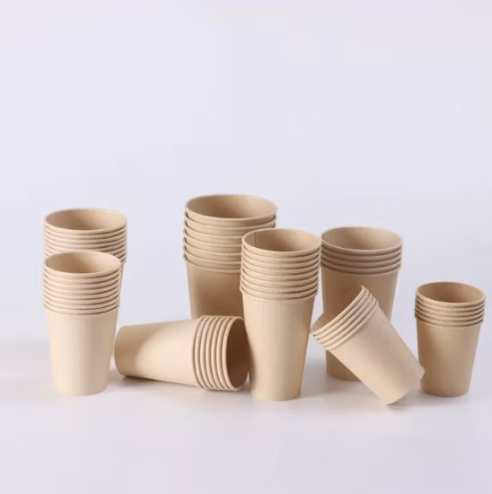 Tasses à thé en papier à paroi simple Tasse à café en papier pour boissons chaudes de 12 oz