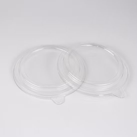 Bol à salade en papier kraft jetable à emporter avec bol en papier kraft pour animaux de compagnie