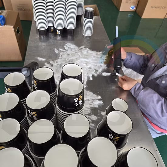 Commerce de gros logo personnalisé imprimé pop-corn seaux papier alimentaire seaux